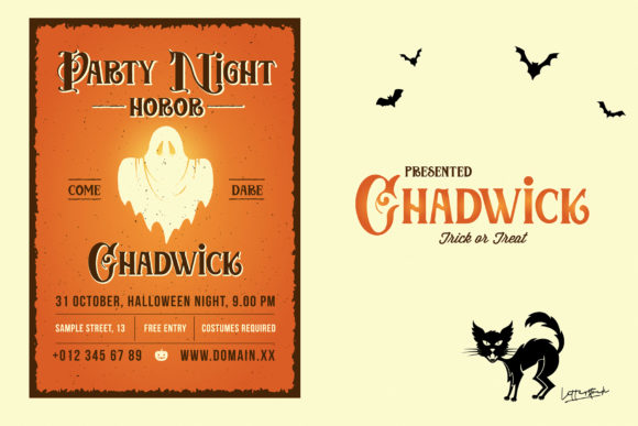 Chadwick Font - Preview 1