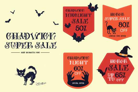 Chadwick Font - Preview 3