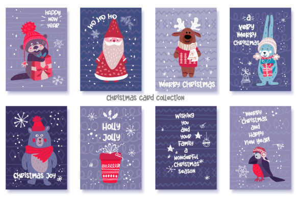 Christmas Sheep Font PNG with transparent background - Preview 1
