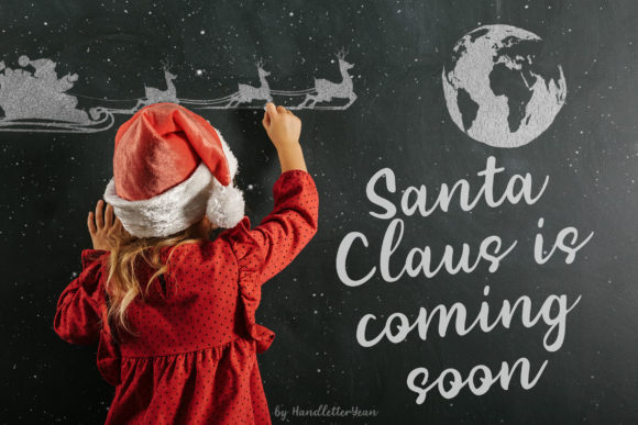 Christmas Warmth Font PNG with transparent background - Preview 5