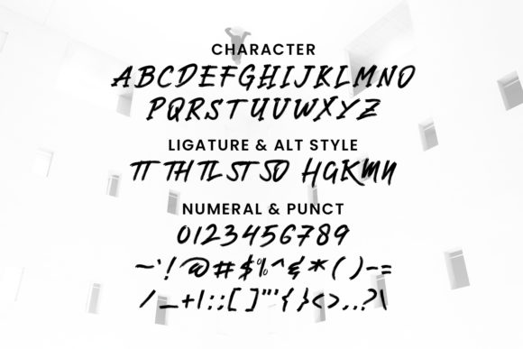 Dartho Brush Font - Preview 2