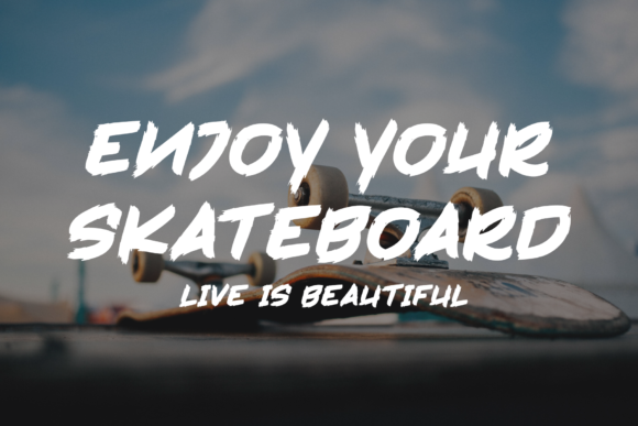 Derick Skone Font PNG with transparent background - Preview 4