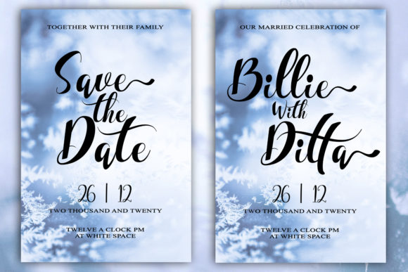 Differently Christmas Font PNG with transparent background - Preview 6