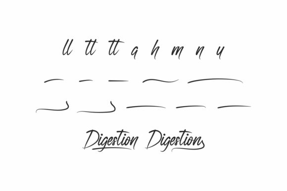 Digestion Font - Preview 5