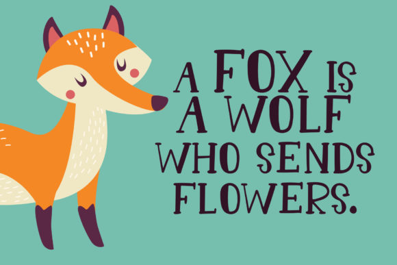 Forest Animal Font PNG with transparent background - Preview 3