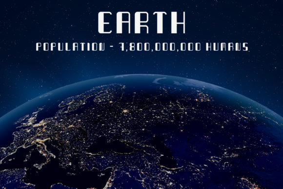 Galaxy Font - Preview 3
