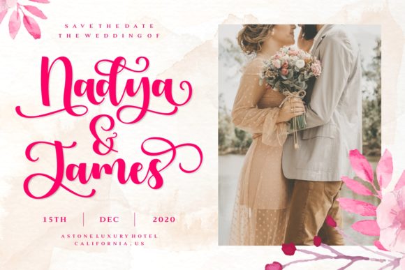 Hey Valenta Font PNG with transparent background - Preview 1