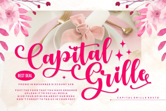 Hey Valenta Font PNG with transparent background - Preview 3