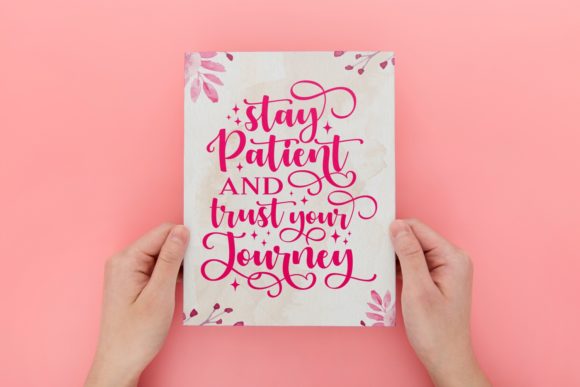 Hey Valenta Font PNG with transparent background - Preview 6