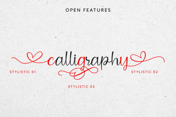 Kindlovely Font PNG with transparent background - Preview 3