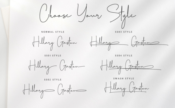 Legally Style Font PNG with transparent background - Preview 1