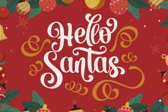 Meristmas Font PNG with transparent background - Preview 1