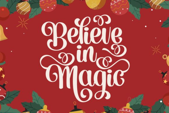 Meristmas Font PNG with transparent background - Preview 3