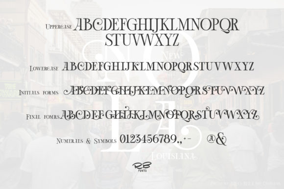 Nola Font PNG with transparent background - Preview 3