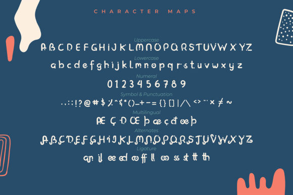Pipely Font PNG with transparent background - Preview 4