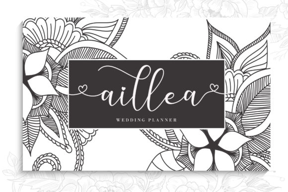 Sarilla Font PNG with transparent background - Preview 1