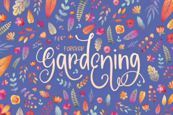 Blooms Font - Preview 2