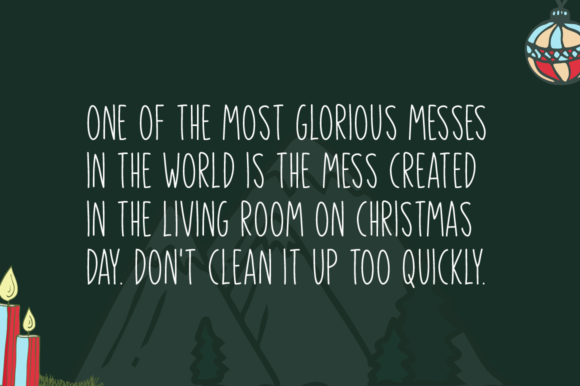Christmas Eve Font - Preview 1