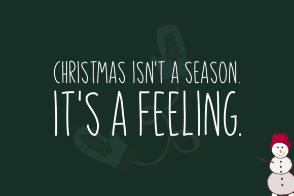Christmas Eve Font - Preview 3
