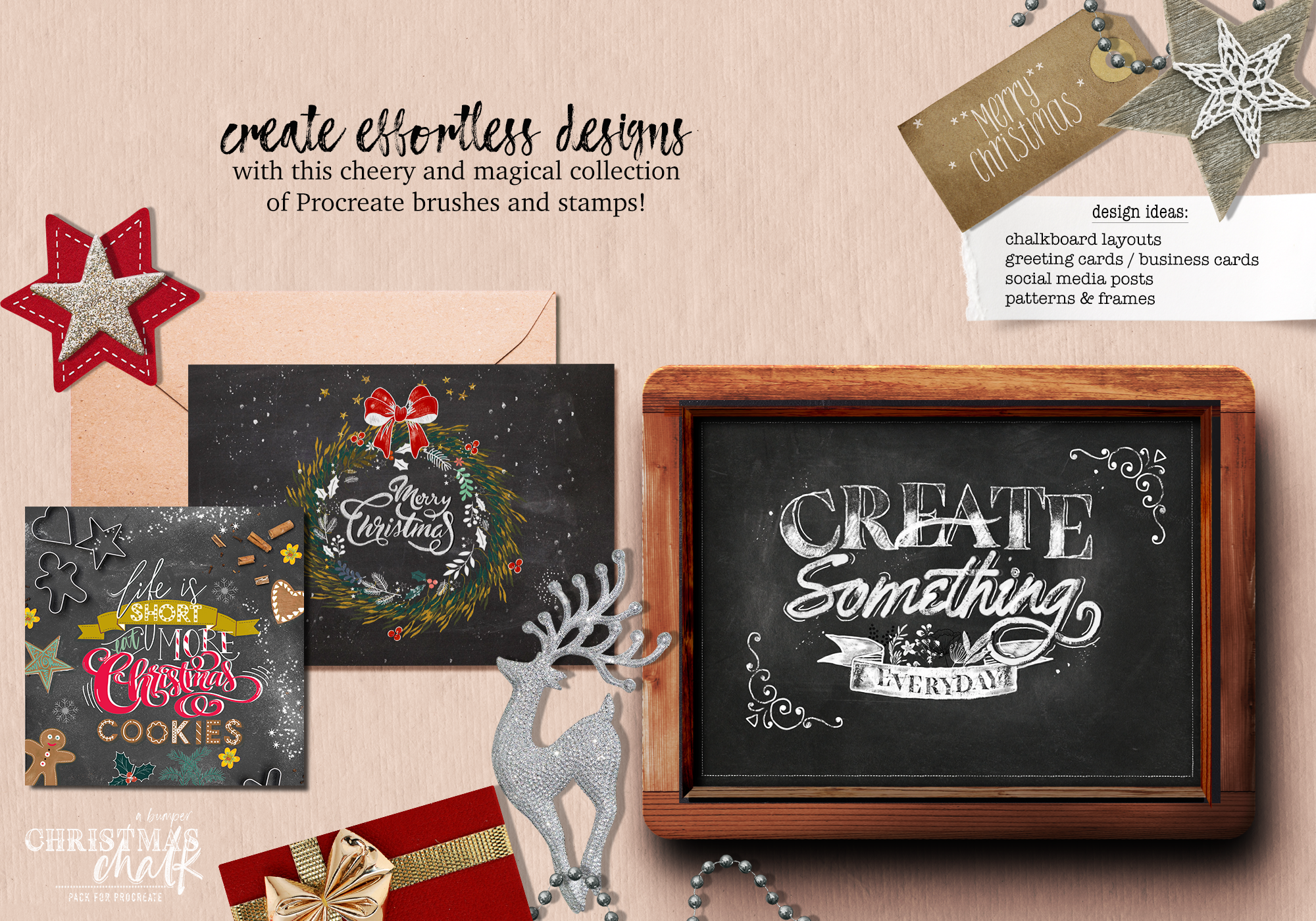 Christmas Procreate Brushes Bundle - photo 8
