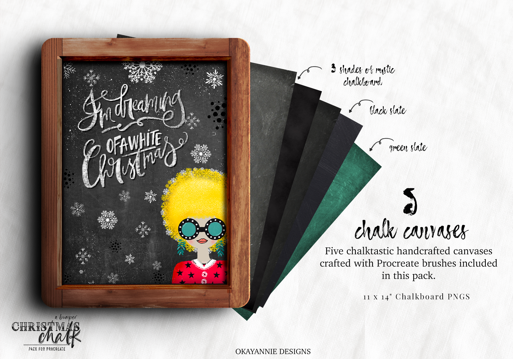 Christmas Procreate Brushes Bundle - photo 9