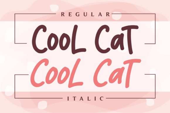 Cool Cat Font - Preview 1