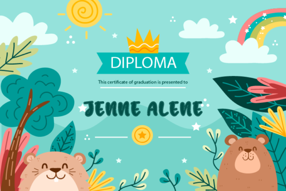 Denlope Sweety Font - Preview 2