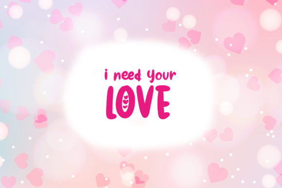 First Love Font - Preview 1