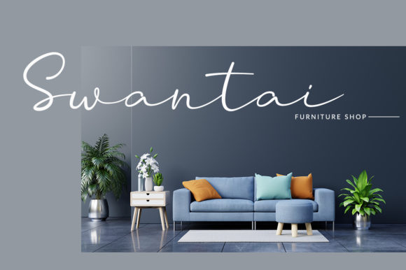Landsay Font PNG with transparent background - Preview 1