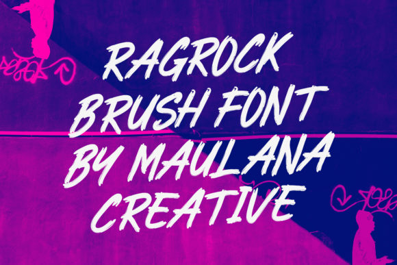 Ragrock Font PNG with transparent background - Preview 1