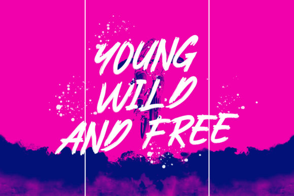 Ragrock Font PNG with transparent background - Preview 6