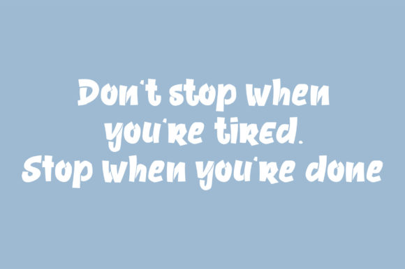 Rhyme Font PNG with transparent background - Preview 6