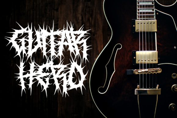 Rose Thorns Font PNG with transparent background - Preview 3