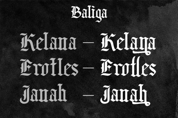 Baliga Font - Preview 5