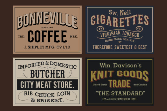 Bone Carver Font - Preview 1