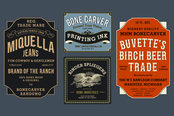 Bone Carver Font - Preview 2