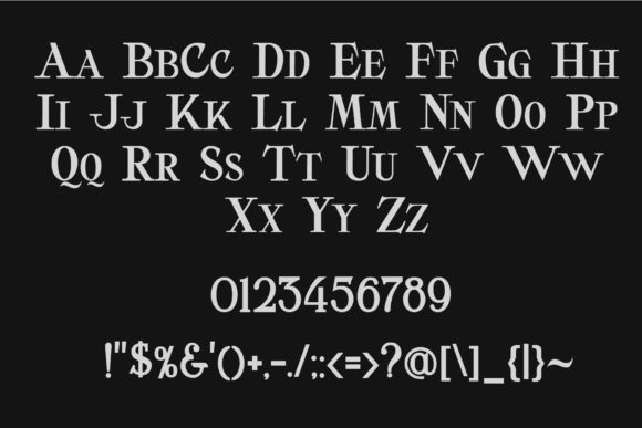 Butterworth Font - Preview 5