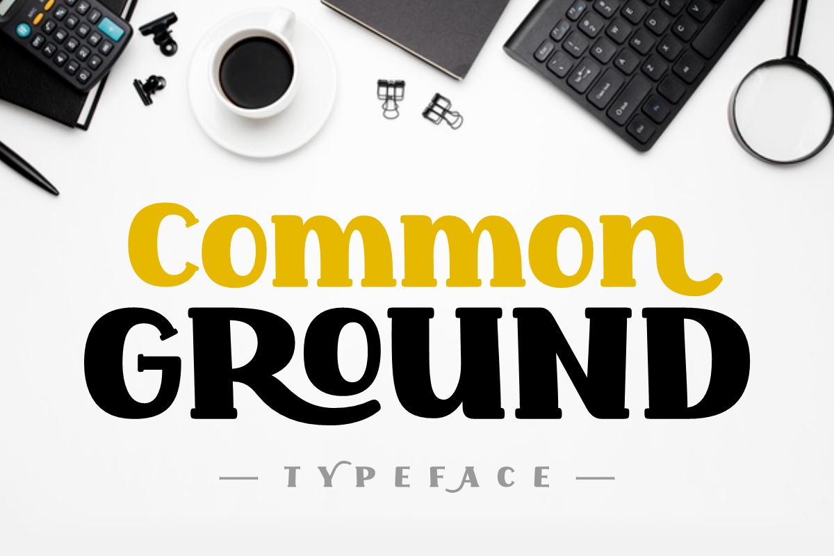 Common Ground Font by Jasm (7NTypes) · Creative Fabrica