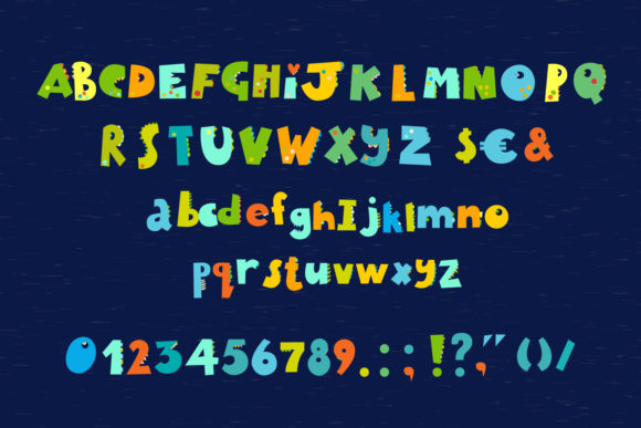 Dino Font - Preview 2