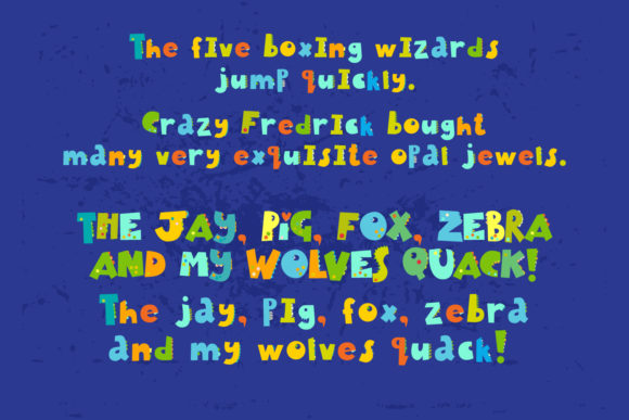 Dino Font - Preview 3