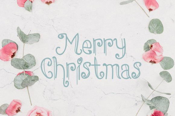 Dream House Santa Font - Preview 1