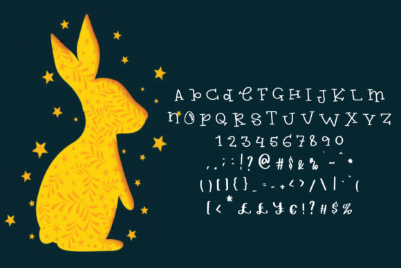 Easter Egg Font - Preview 2