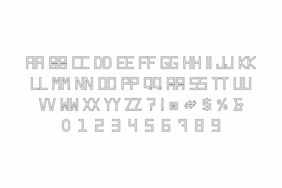 Gallery Dwiarna Font - Preview 2