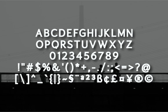 Lonnely Font PNG with transparent background - Preview 1