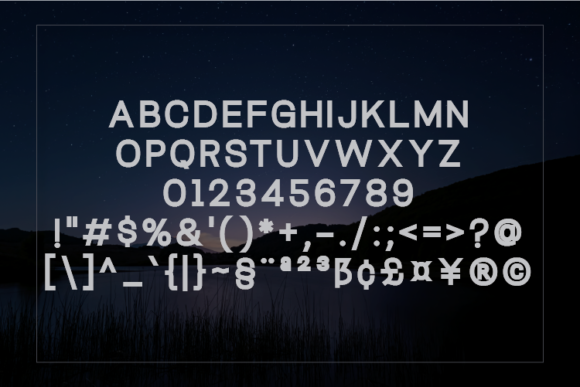 Maliotte Font PNG with transparent background - Preview 1