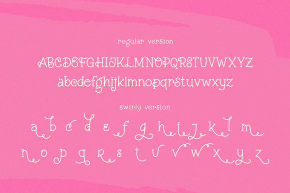Malory and Mike Font PNG with transparent background - Preview 5