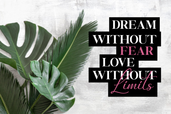 Midnight Glamour Font PNG with transparent background - Preview 1
