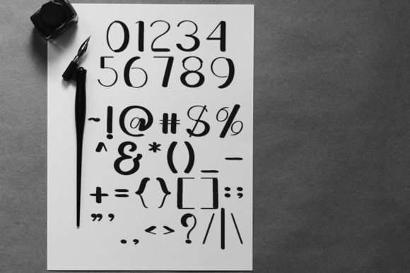 Ressison Font PNG with transparent background - Preview 2