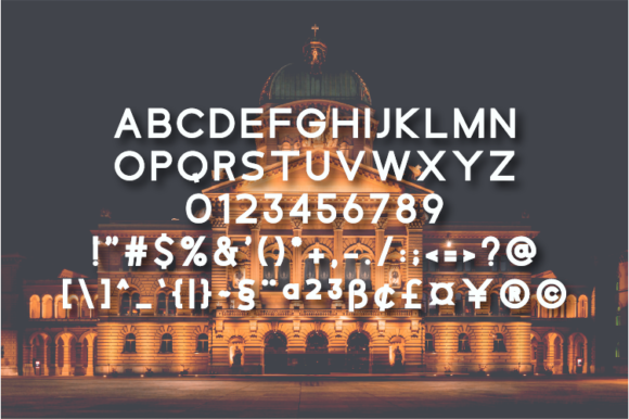 Rethed Font PNG with transparent background - Preview 1