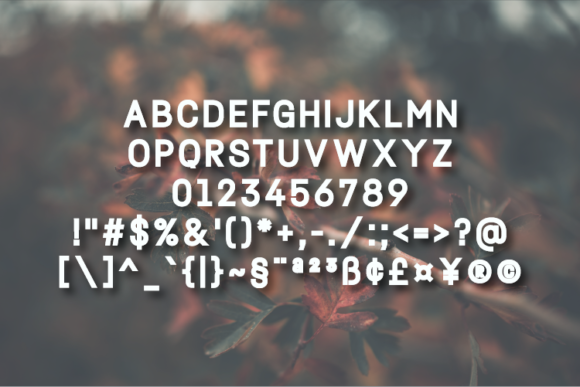 Rodemond Font PNG with transparent background - Preview 1